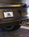 California State Flag, USA Vanity Plate