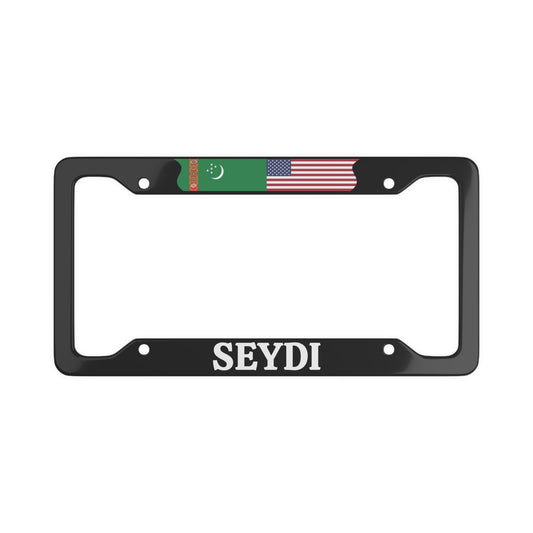 Seydi Turkmenistan  License Plate Frame