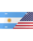 Argentina/USA Vanity Plate