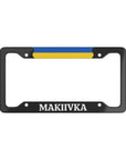 Makiivka with flag License Plate Frame