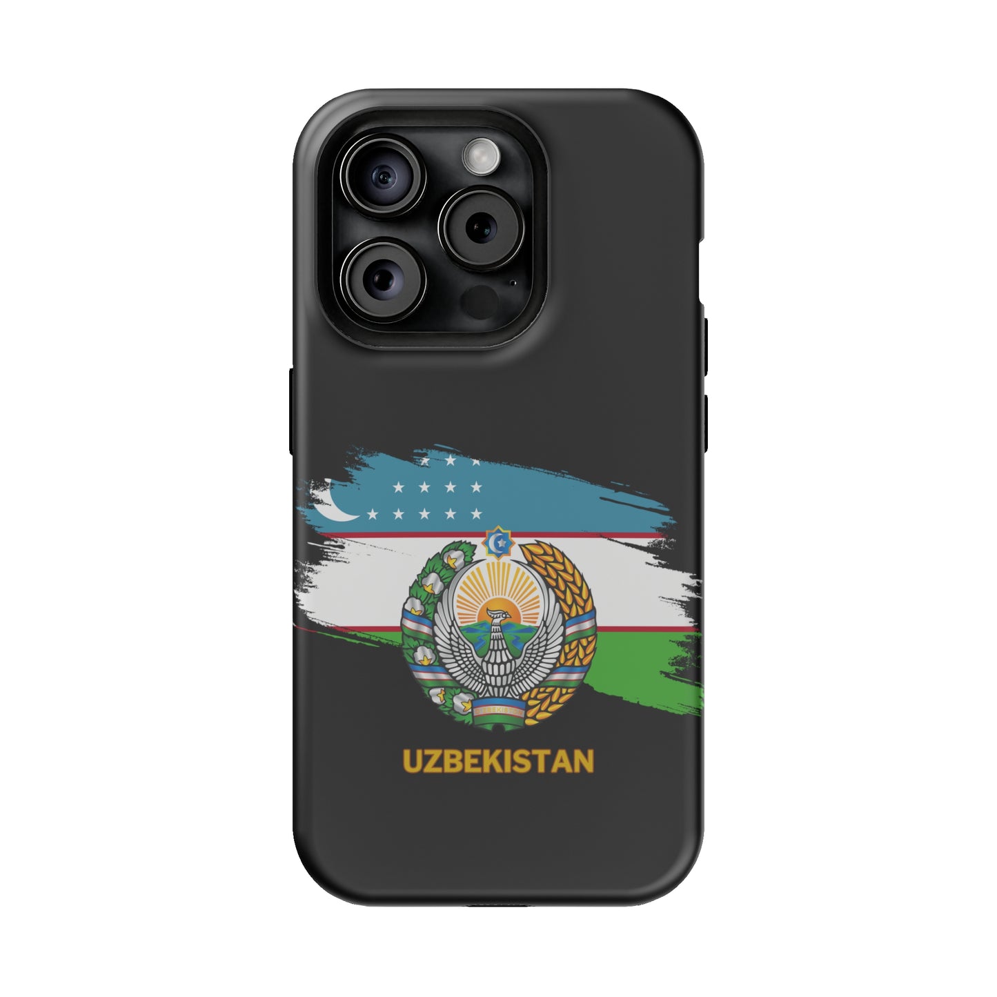 Uzbekistan Flag MagSafe Tough Cases