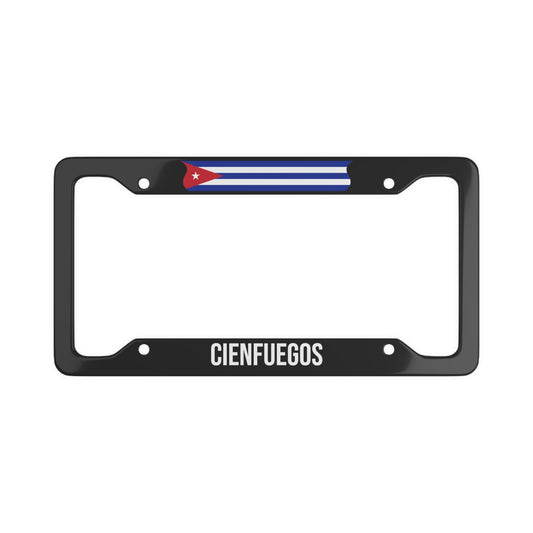 Cienfuegos, Cuba Car Plate Frame