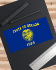 Oregon Flag Bumper Stickers