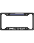 Loyal to Law US Law Enforcement Appreciation License Plate Frame