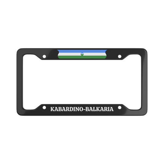 Kabardino-Balkaria License Plate Frame