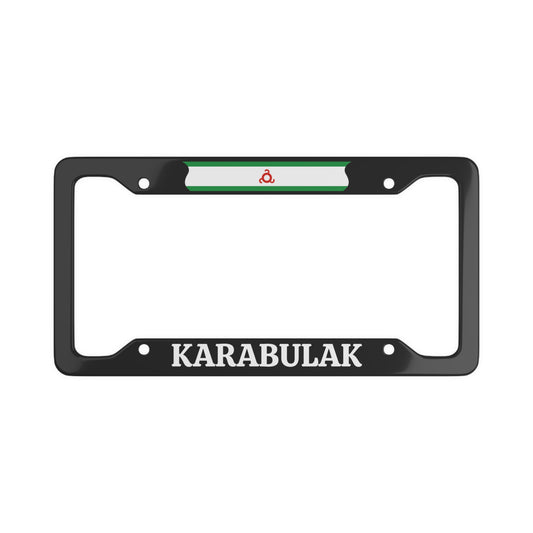 Karabulak License Plate Frame