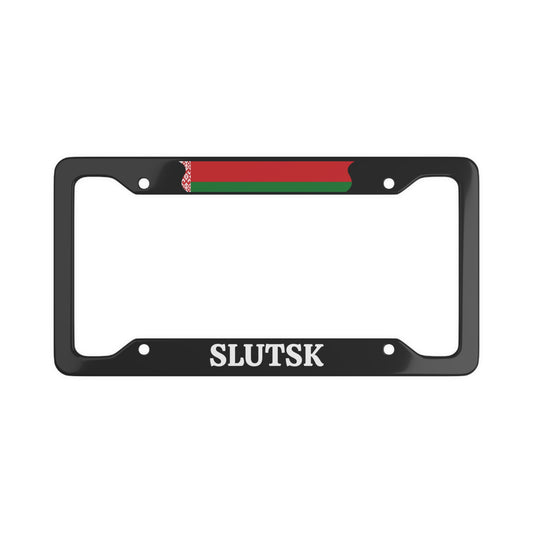 Slutsk BLR License Plate Frame