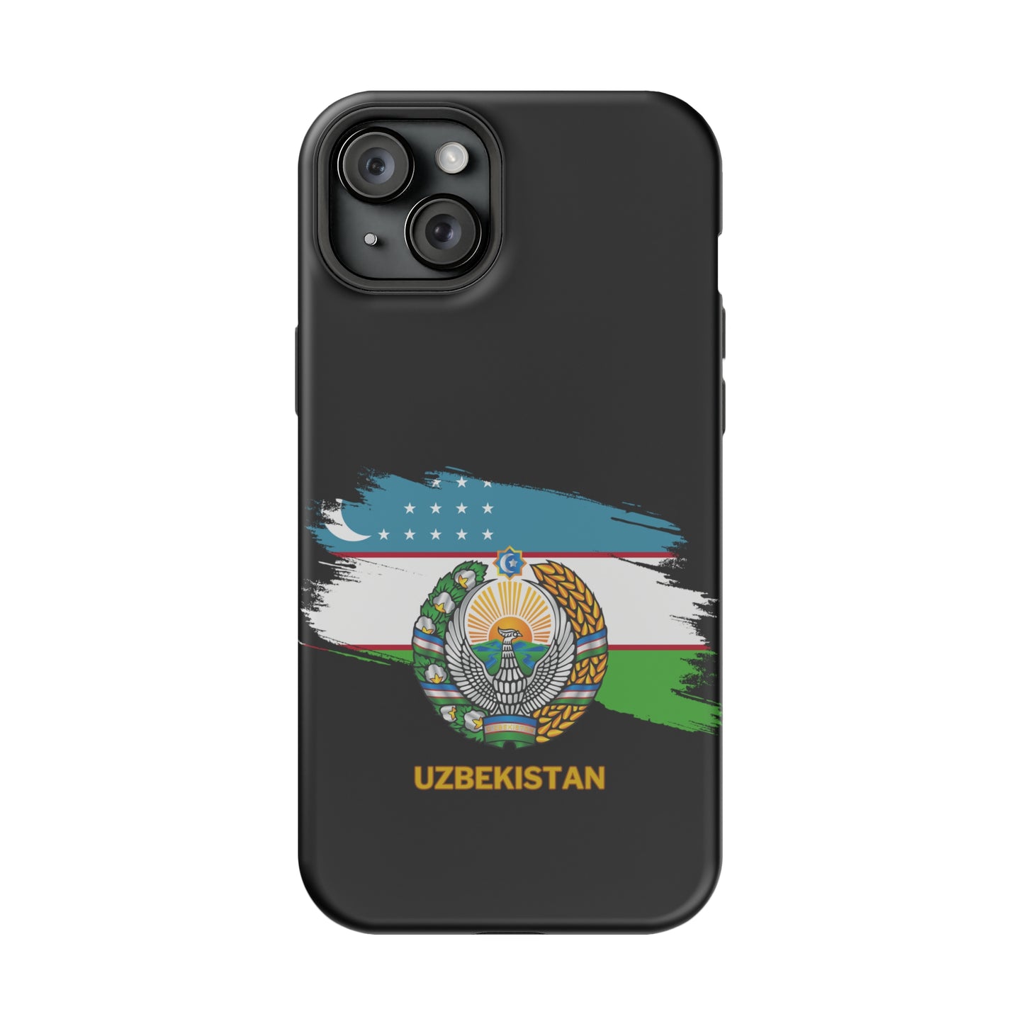 Uzbekistan Flag MagSafe Tough Cases