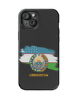 Uzbekistan Flag MagSafe Tough Cases