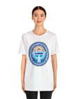 Kyrgyz National Emblem Unisex Jersey Short Sleeve Tee