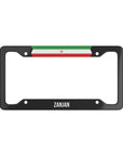 Zanjan Iran Premium License Plate Frame