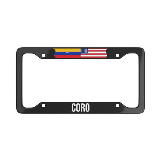 Coro, Venezuela Car Plate Frame