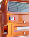 Iowa Flag Bumper Stickers