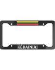 KĖDAINIAI, Lithuania Flag License Plate Frame