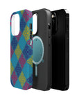 Blue KZ Ornament MagSafe Tough Cases
