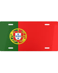 Portugal Flag Vanity Plate
