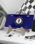 Kentucky State Flag, USA Vanity Plate