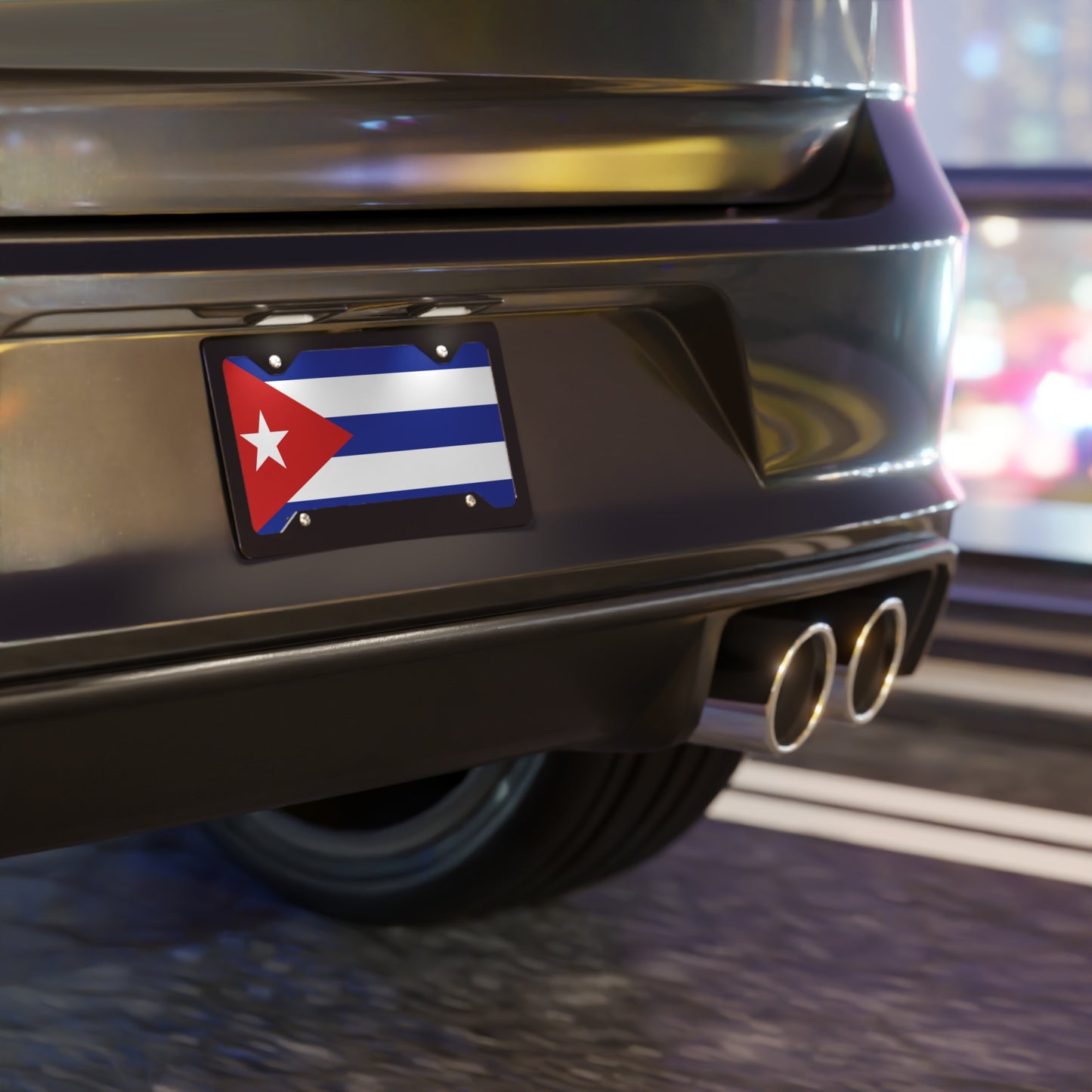 Cuba Vanity Plate