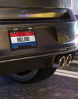 Holland Flag Vanity Plate