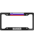 Maribor Slovenia Flag Car Frame
