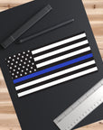 Thin Blue Line Flag Bumper Sticker