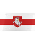 Belarus Pagonya Flag Vanity Plate