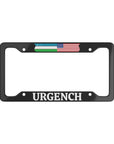 URGENCH with flag License Plate Frame
