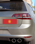Macedonia Flag Car Magnet