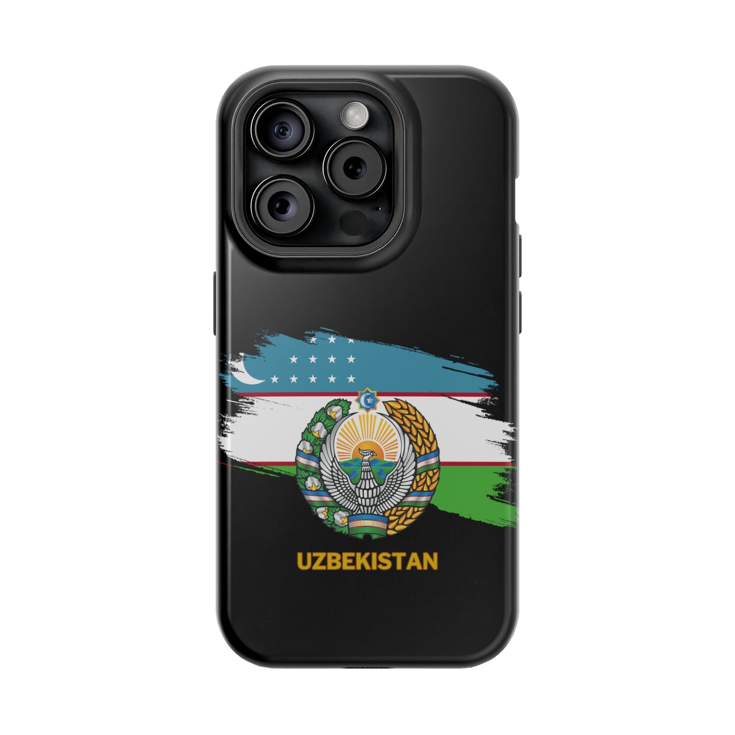 Uzbekistan Flag MagSafe Tough Cases