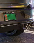 Turkmenistan Flag Vanity Plate