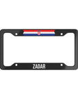Zadar Croatia Flag Car License Plate Frame