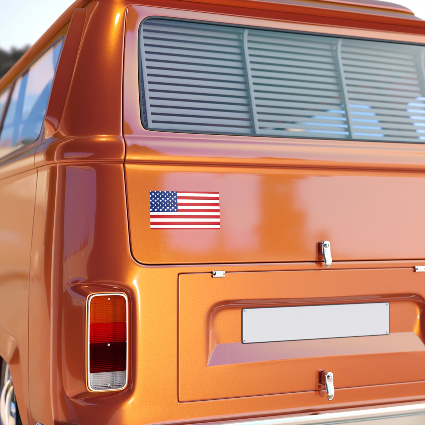 USA Flag Bumper Stickers