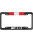Sullana, Peru Car License Plate Frame