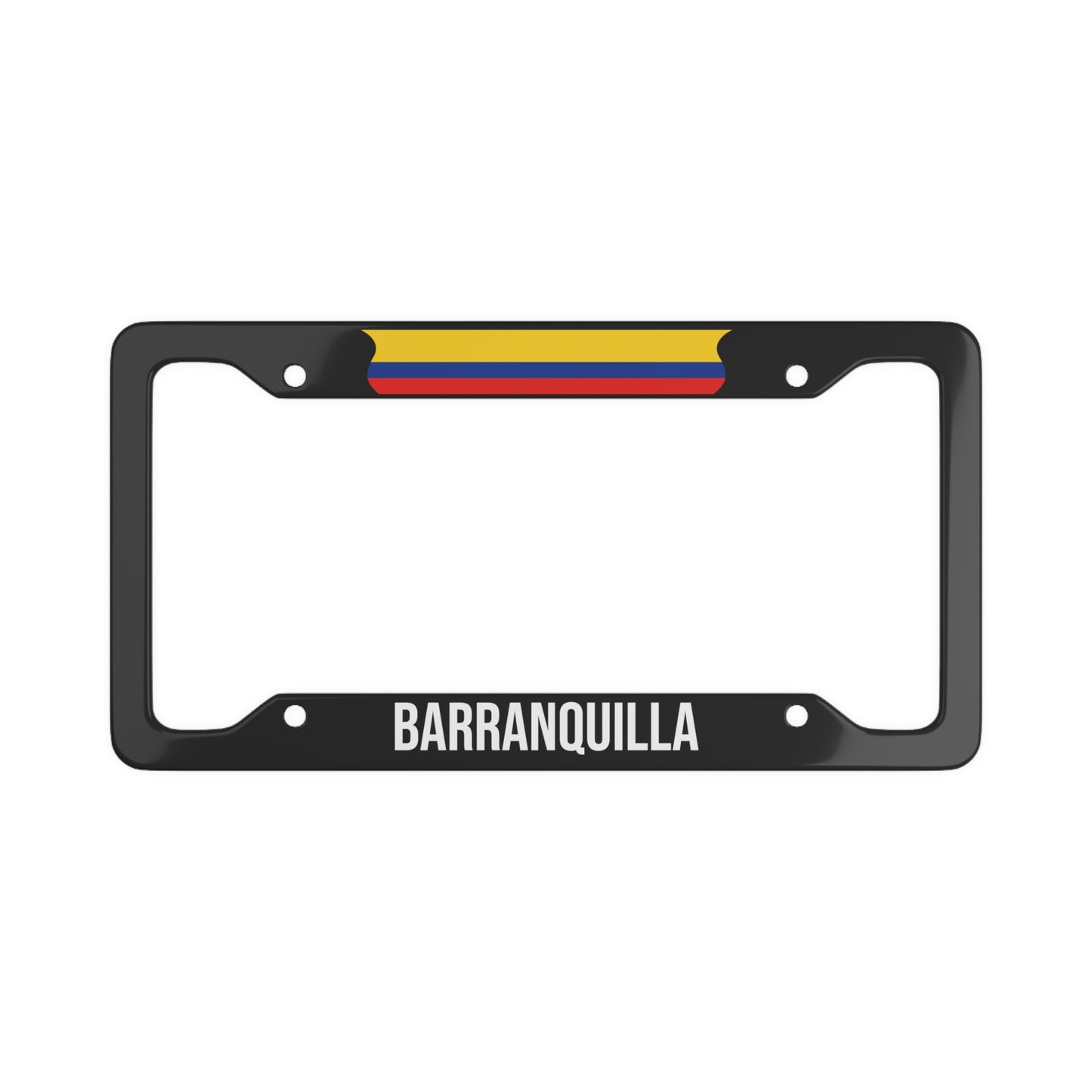Barranquilla, Colombia Car Plate Frame
