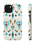 Light Uzbek Ikat MagSafe Phone Case