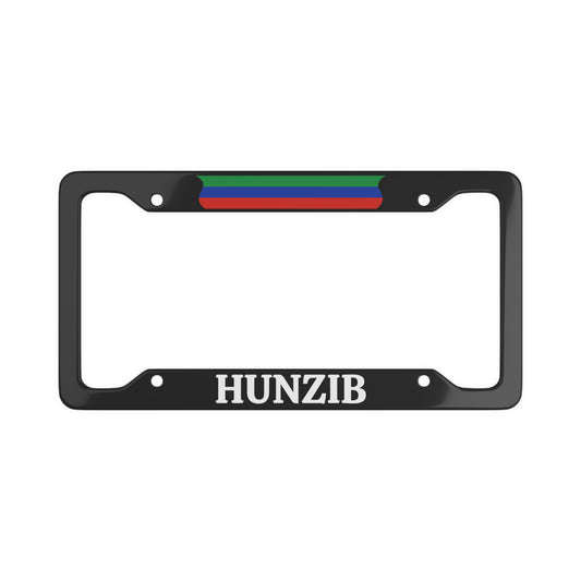 Hunzib License Plate Frame