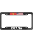 ISFANA with flag License Plate Frame