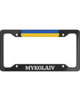 MYKOLAIV with flag License Plate Frame