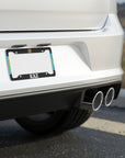 KZ Flag National Emblem License Plate Frame