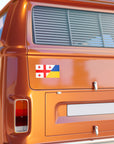 Georgia supports Ukraine Bumper Stickers