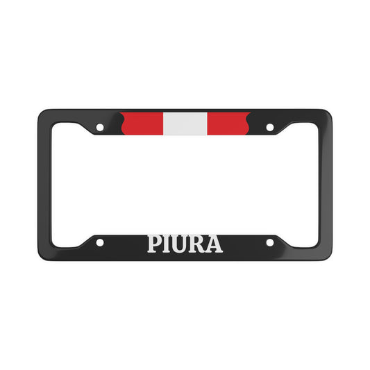 Piura, Peru Car Plate Frame