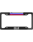 Celje Slovenia Flag Car License Plate Frame