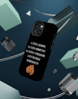 А теперь запомни ты теперь иммигрант ты теперь с чемоданом MagSafe Tough Cases