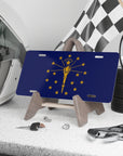 Indiana State Flag, USA Vanity Plate