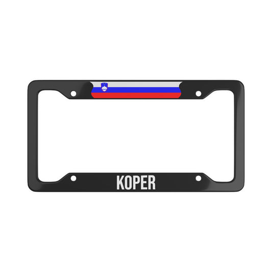 Koper Slovenia Flag Car Frame