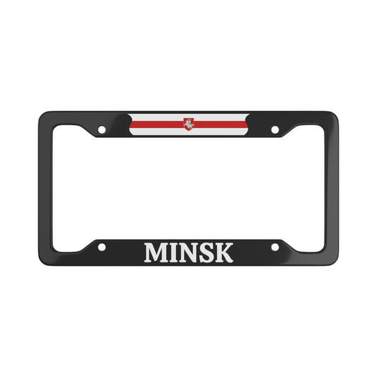 Minsk BLR Pagonya License Plate Frame