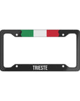 Trieste Italian Flag Car License Plate Frame