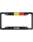Belgium Flag Car License Plate Frame