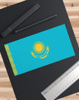 Kazakhstan Flag Bumper Stickers