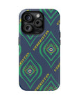 Green Evil Eye UZB Protection MagSafe Tough Cases